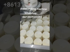 자동 종이 롤링 머신 HME 필터용 롤 롤링 머신