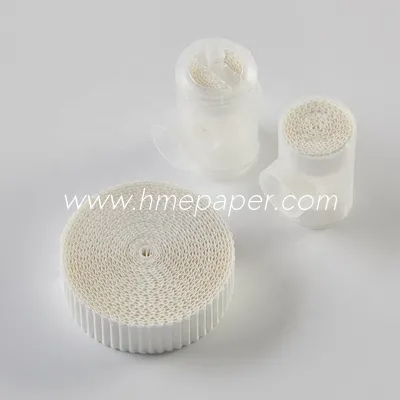 최신 회사 블로그 매우 효율적, 안전성, 신뢰성: 호흡기 관리 에서 일회용 의료용 HME 필터 종이의 핵심 역할