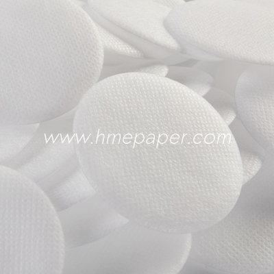 Breathing Circuit Filter Cotton White Round Virus Filter Membrane
