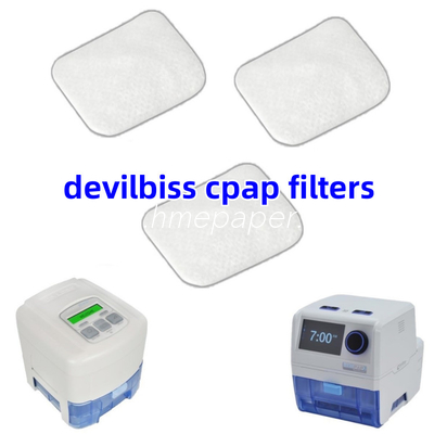 White Cotton Disposable CPAP Filters for Resmed CPAP Respirator Filter
