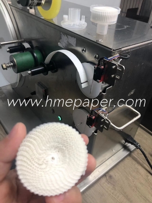 SUS304 Shell HME HMEF Paper Roll Winding Machine For Stable And Accurate Winding