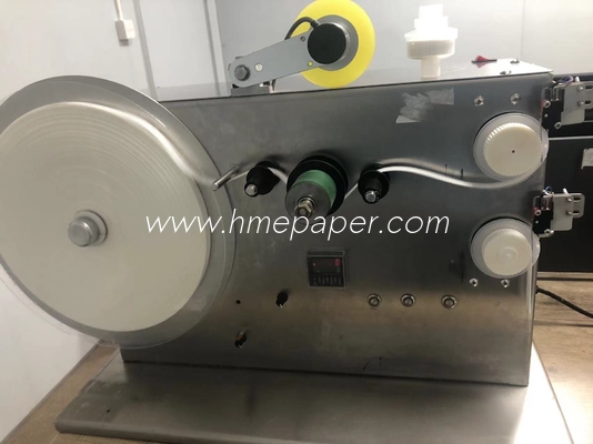 Automatic Tape HME Filter Paper Winding Machine with 3 Inches Core Size / SUS304 Shell