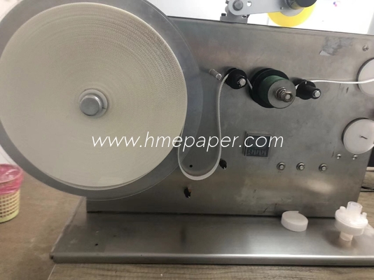 Pneumatic Driven HME Filter Paper Tape Winding Machine for High Precision Wire Diameter φ3mm-30mm