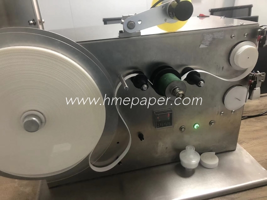 Precision SUS304 HME Filter Paper Tape Winding Machine Original Factory 50 Hz Frequency Labeling Error ±0.2 mm