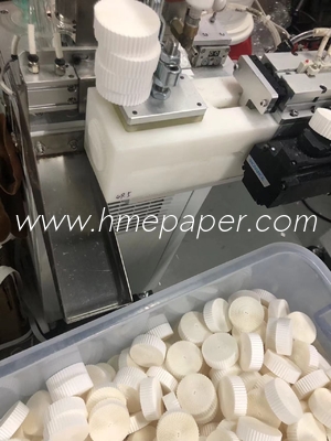 PLC Controlled HME Filter Paper Tape Winding Machine for Air Pressure 0.5-0.7 Mpa / Frequency 50Hz