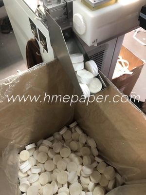 Automatic Cutting HMEF HME Filter Paper Machine Adjustable Speed Medical Tape Winding Machine Roll Diameter 22-60 mm