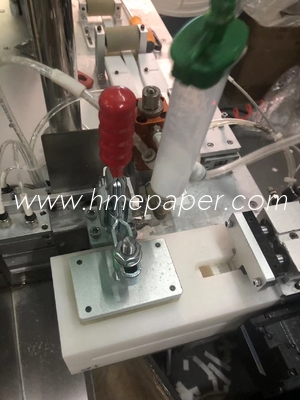 Automatic Stainless Steel HME Filter Paper Tape Winding Machine Adjustable Speed 22-60mm Roll Diameter New Product 2024
