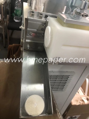 Medical Grade Automatic HMEF HME Filter Paper Tape Winding Machine Adjustable Speed 110V/220V 50Hz Roll Diameter 22-60mm