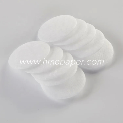 주문 원형 박테리아 바이러스 필터 종이 최대 압력 15bar 50mm 지름 HME 필터 종이 online manufacture