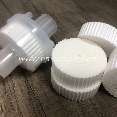 주문 의료용 전기 정전 면 HMEF HME 필터 종이 I급 온도 저항성 99.99% BFE online manufacture