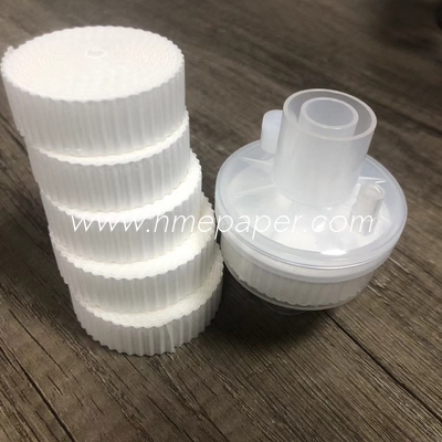 주문 버진 펄프 스타일 전기 정적 공기 HME 필터 종이 I급 의료용 면 120°C 저항성 online manufacture