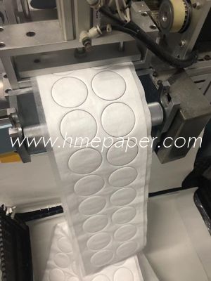 주문 순환 온도 세균 바이러스 필터 종이 30l/min/100cm2 흐름률 121°C 살균 인공 코 online manufacture