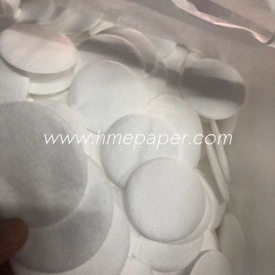 주문 원형 박테리아 바이러스 필터 종이 3mm 15bar 최대 차차 압력 100°C 작동 온도 인공 코 online manufacture