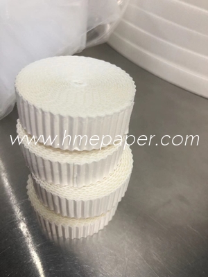 Filtration Efficiency 90g/m2 Absorbent Filter Paper White Wood Pulp Bagged HME Filter Class I