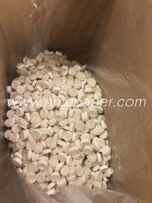Durability 2-Level Cotton Absorbent Filter Paper White Color GB/T18830-2009 Safety Standard