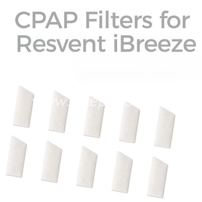 주문 압력 15bar Resvent iBreeze 필터 CPAP 필터에 대한 박테리아 바이러스 필터 종이 online manufacture