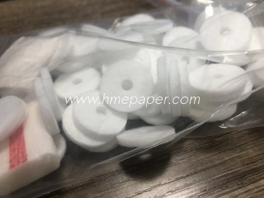 Medical Grade 90g/m2 Absorbent Filter Element Felt Cotton Class I With MSDS Certification