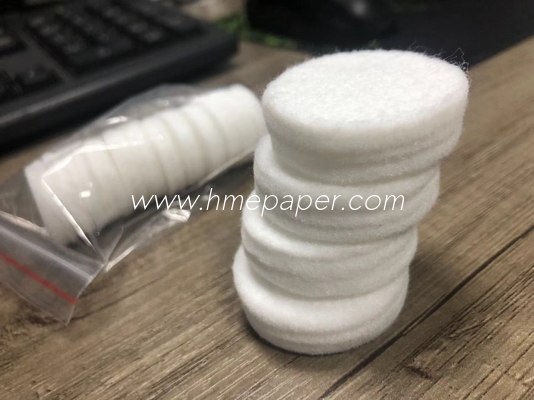 Medical Grade 90g/m2 Absorbent Filter Element Felt Cotton Class I With MSDS Certification
