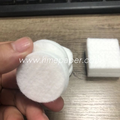 Safe and Durable Cotton Pulp Air Filter Absorbent Pad for HIV Tester
