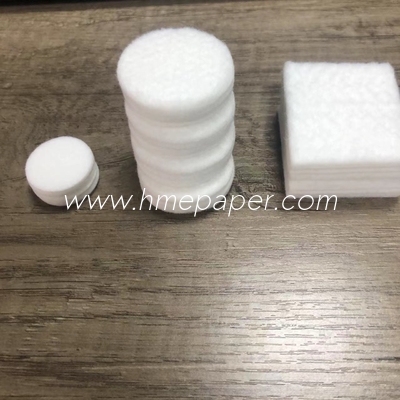 Safe and Durable Cotton Pulp Air Filter Absorbent Pad for HIV Tester