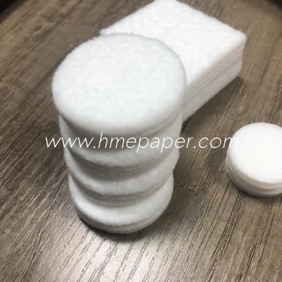 White Cotton Disposable CPAP Filters Absorbent Pad Datasheet For HIV Tester