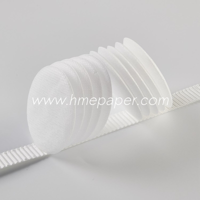 Circular Wooden Paddle HME Filter Papers with Customizable Diameter