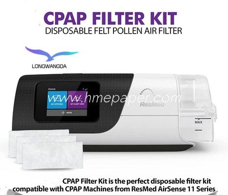 51*23 Resmed Airsense 11 Filters Disposable Cotton ResMed CPAP Filter