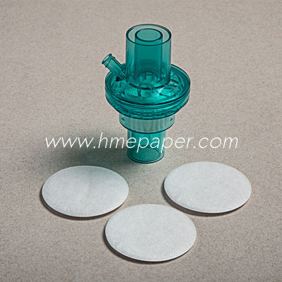 주문 Electrostatic Cotton Bacterial Viral Filter Paper 50mm-90mm Diameter Whilte Colour for Respiratory Protection online manufacture