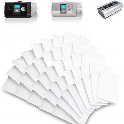 주문 Medical Grade Disposable CPAP Filter with 5micron Porosity and 1 Year Warranty for Resmed Machines online manufacture