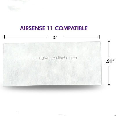 주문 Disposable CPAP Filter with 5micron Porosity 51*23MM Dimension and 150 psi Maximum Operating Pressure for Resmed Airsense 11 online manufacture