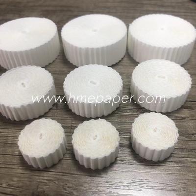주문 의료용 일회용 원형 HME 필터 종이 (220% 수분 흡수율 및 99.999% 효율) online manufacture