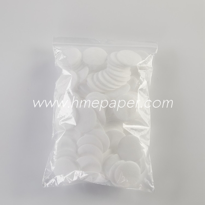 Breathing Circuit Filter Cotton White Round Virus Filter Membrane