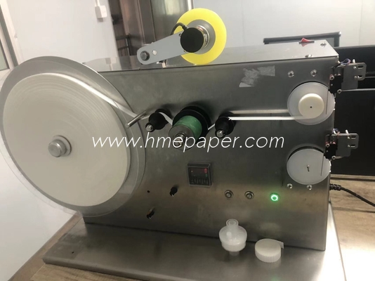 110V/220V 50-60Hz HME Filter Paper Tape Winding Machine for Air Pressure 0.5-0.7 Mpa
