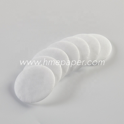백색 세균 바이러스 필터 종이 직경 50mm-90mm, 폐활량 측정 필터 HME 필터용